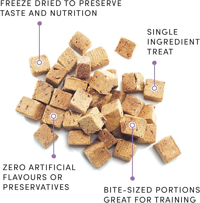 Crumps' Naturals Beef Liver Bites For Pets, 10-Ounce