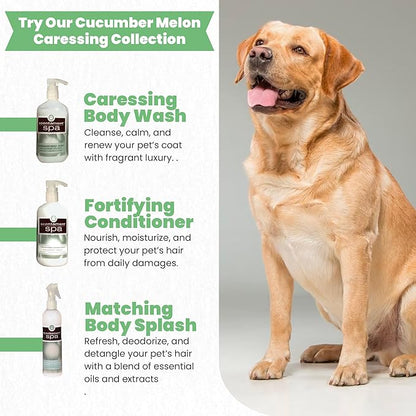 Best Shot Scentament Spa Fortifying Puppy Conditioner, Ideal Skin Care Product, for Deep Cortex Conditioning, Cucumber Melon, 16 Ounces