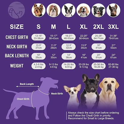 cyeollo 2 Pack Fleece Dog Sweater Vest Dog Sweatshirt Reflective Lightweight Pet Clothes for Large Dogs Girl Pet Apparel Pink, Fuschia, XXXL