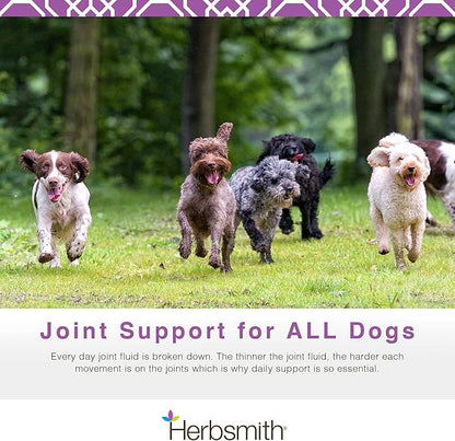 Herbsmith Sound Dog Viscosity Advanced Joint Support For Dogs, 60 Count Small