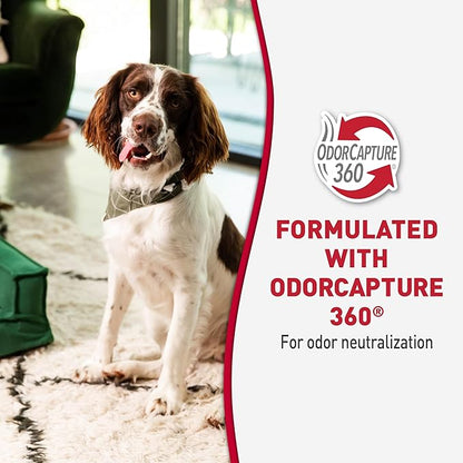 Nature’s Miracle Advanced Stain & Odor Eliminator For Dogs With Flip & Go Sprayer, 64 Ounces, Enzymatic Formula For Severe Dog Messes Including Urine, Feces, Diarrhea And Vomit Stains And Odors