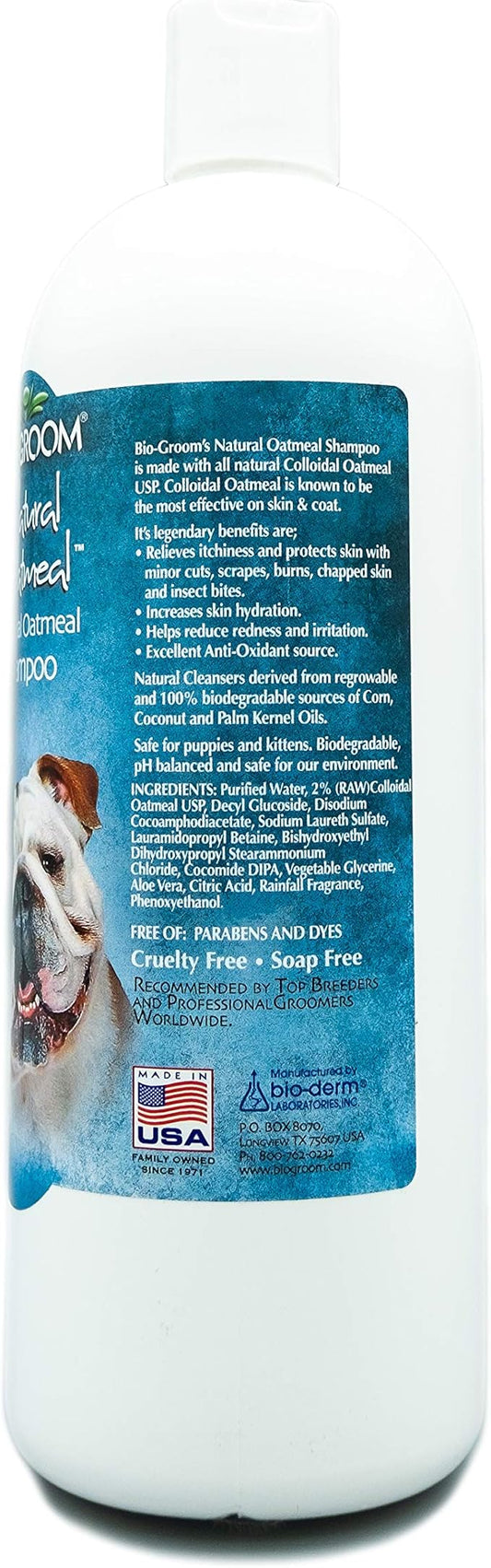 Bio-groom 27332 32 oz Natural Oatmeal Anti-Itch Shampoo