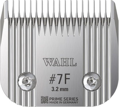 Wahl Pro Animal Prime Series Blades - Professional Fine Tooth Pet Clipper for Horse, Cat & Dog Grooming - Made from High-Carbon Steel - #7, 3.2mm
