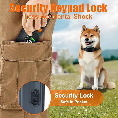 Dog Training Collar with Remote - 5000ft Waterproof Dog Shock Collars 2 Dogs for Large Medium Small Dogs Rechargeable E Collars for Dogs Training with Beep Vibration Humane Shock(1-16) Mode