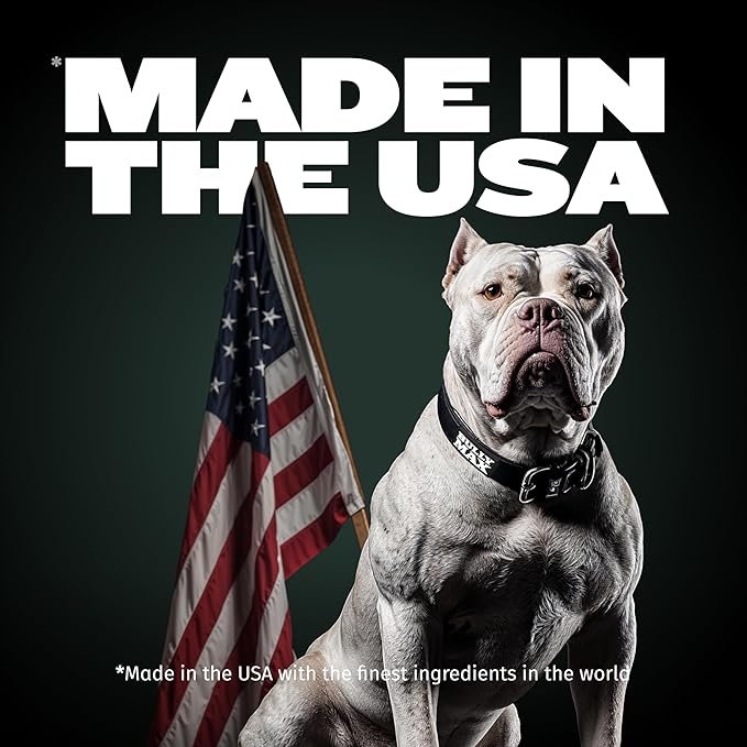 Bully Max Dry Dog Food for Adults & Puppies - High Protein & Fat for Muscle & Weight Gain - High Performance Dog Food Supplements - Small & Large Breed Dogs (535 Calories Per Cup), Chicken, 15lb Bag
