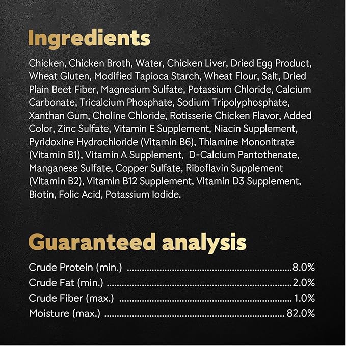 Cesar Filets in Gravy Wet Dog Food Rotisserie Chicken Flavor, Wet Food for Dogs, 1.76 oz. Mini-Pouches, 20 Count