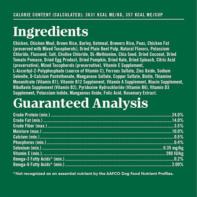 Nutro Natural Choice Adult Small Bites Dog Food, Chicken & Brown Rice Recipe, 5 lb. Bag