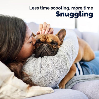 Vetnique Glandex Medicated Dog Butt Wipes or Spray for Dog Scooting - Topical Anti Itch Skin Relief for Soothing Inflamed Anal Glands in Dogs & Cats - Fast Acting Formula 50ct (50ct Wipes)