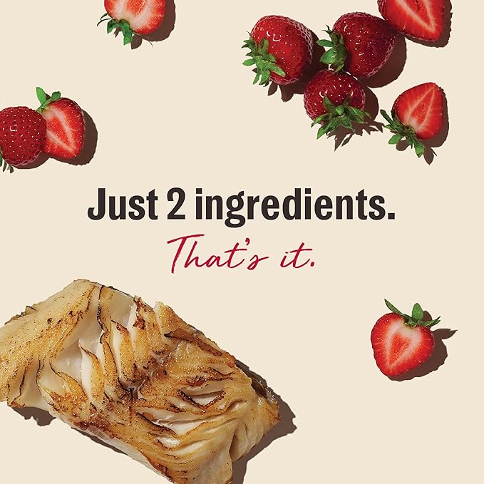 The Honest Kitchen Human Grade Superfood Cod Crisps: Cod & Strawberry, 3 oz
