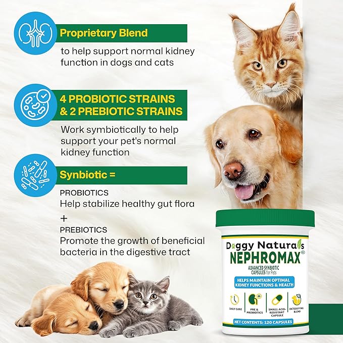 NEPHROMAX™ Kidney Support Supplement Synbiotic (720 Caps)