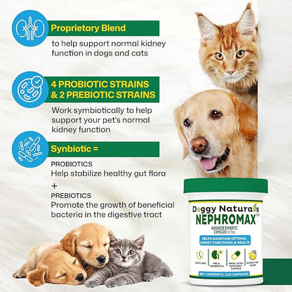 NEPHROMAX™ Kidney Support Supplement Synbiotic (720 Caps)