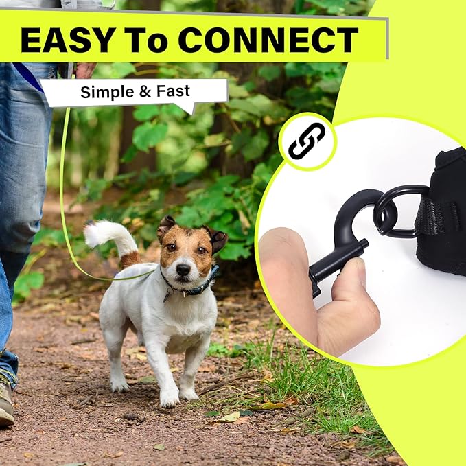 Waterproof Dog Leash 10ft, 16ft, 30ft, 50ft PVC Recall Long Line Dog Leash Beach Swimming Tracking Training Dogs Lead for Pet, Medium and Large Dogs