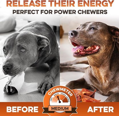 BRUTUS & BARNABY Whole Pig Ears for Dogs, 100 Ct. – All-Natural Single Ingredient Dog Chews, Slow Cooked & Fully Digestible Rawhide Alternative