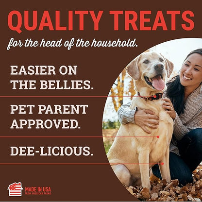 etta says! Yumm Sticks - Real Meat Beef Dog Jerky Treats - Human Grade - Made in The USA (24 Count Pack of 1)