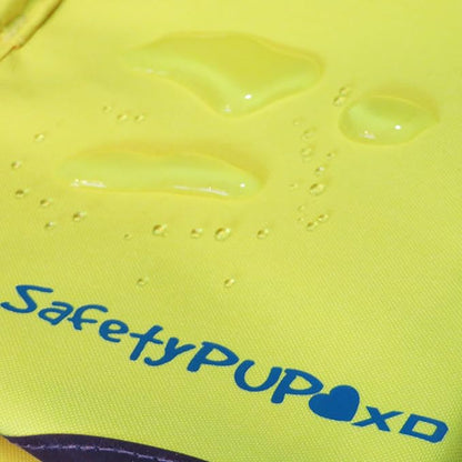 SafetyPUP XD Dog Reflective Vest – Hi-Vis Fluorescent Visibility That Helps to Safeguard Your Pet On/Off Leash in Urban & Rural Areas (Yellow, Large)