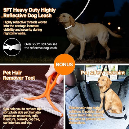PETTALK Deluxe Dual Side Dog Car Seat Cover for Back Seat, Waterproof, Reversible Large Dog Car Seat Hammock, Back Seat Pet Cover for Dogs/Cats, Car Seat Protector, for Cars SUVs Trucks,All Seasons
