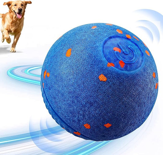Bsyisoue Interactive Dog Toys – Automatic Moving Dog Ball, Auto Bounce & Roll, Chew-Resistant E-TPU, IPX7 Waterproof, 3 Play Modes, One-Click, USB Rechargeable – Indoor/Outdoor for Med/Lg Dogs