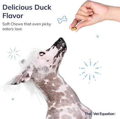 Joints & Mobility Support for Dogs – Duck-Flavored, 90 Chews – with Glucosamine, Chondroitin & Hyaluronic Acid – Supports Joint Health, Cartilage & Flexibility for Active Mobility