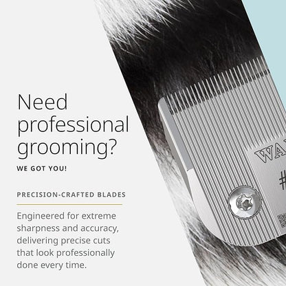 Wahl Pro Animal Prime Series Blades - Professional Fine Tooth Pet Clipper for Horse, Cat & Dog Grooming - Made from High-Carbon Steel - #40, 0.25mm