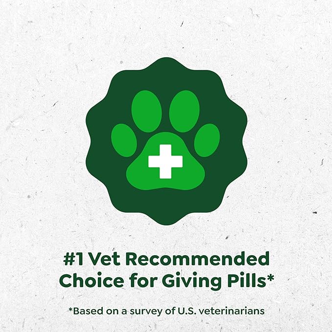 Greenies Pill Pockets for Dogs, Large Size Soft Dog Treats, Hickory Smoke Flavor, 15.8 oz. Pouch