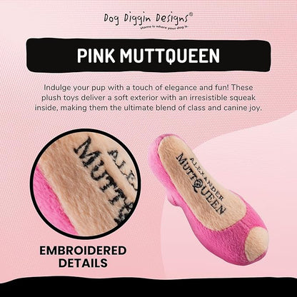 Dog Diggin Designs Runway Pup Collection | Unique Squeaky Plush Dog Toys – High Heel Essentials