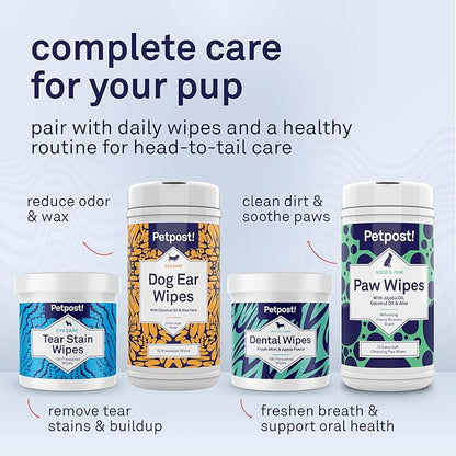 Petpost | Skunk Odor Eliminator Shampoo for Dogs & Cats. Neutralizes Strong Odors. Gentle & Safe Formula. 16 oz