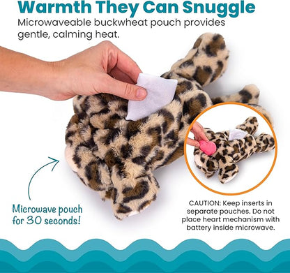 Catstages Calming Kitty Pal Cat Toy - Plush with Purring, Heartbeat, Warmth & Vibration for Anxiety Relief in Kittens and Cats