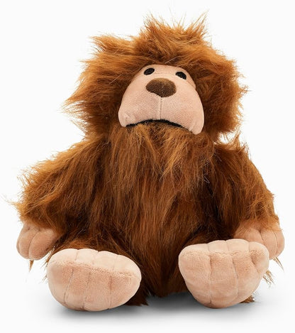 Flourish Pets 3 in 1 Multi-Layer Chew Toy for Active Dogs | Non-Toxic BPA Free Double Stitched Soft Fabric Exterior Dog Toys | Long-Lasting Dog Plush Toys - Small Sasquatch 9.5"