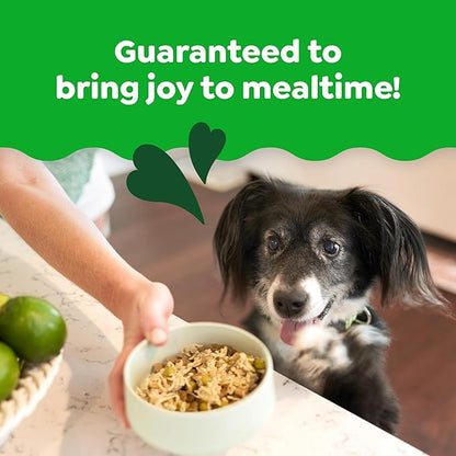 Greenies Smart Topper High Protein Wet Mix-in for Dogs, Chicken, Peas, Apples, and Brown Rice Recipe & Duck, Broccoli, Carrots and Barley Recipe Variety Pack with Whole Grains, 8 Trays of 2oz.