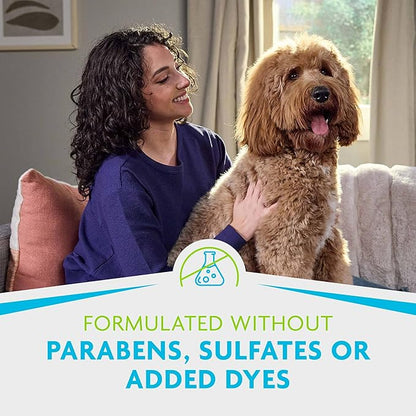 FURminator 2-in-1 Doodle Ultra Premium Shampoo & Conditioner, 16 Ounces, Conditions Fur to Reduce Tangles for Curly, Long, Silky & Wiry Coats