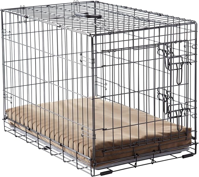 Happy Hounds Cooper Deluxe Reversible Crate Pad - Extra Large - Latte