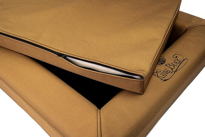 King Buck Orthopedic After-Hunt Dog Bed, Bronze, L