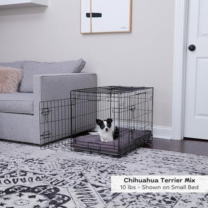 Happy Hounds Cooper Deluxe Reversible Crate Pad - Small - Gray