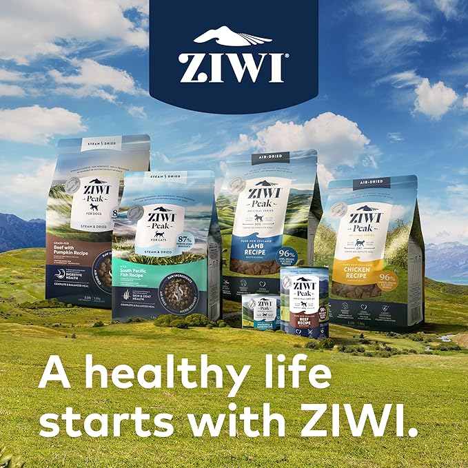 ZIWI Peak Wet Cat Food – All Natural, High Protein, Grain Free, Limited Ingredient, with Superfoods (Mackerel & Lamb, Case of 6, 3oz Cans)