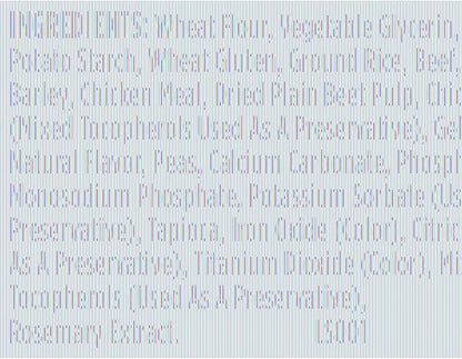 Nutrish Soup Bones Premium Dog Chews with Real Beef and Barley, 3 Chews (Rachael Ray) (Pack of 8)