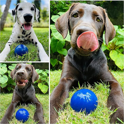 Tuff Pupper SuperChewer Tough Dog Ball Toy | Lifetime Replacement | Strong Natural Rubber | Great Dog Fetch Toy | Chew Toys for Dogs | Ultra Durable Chew Toys for Aggressive Chewers | for All Breeds