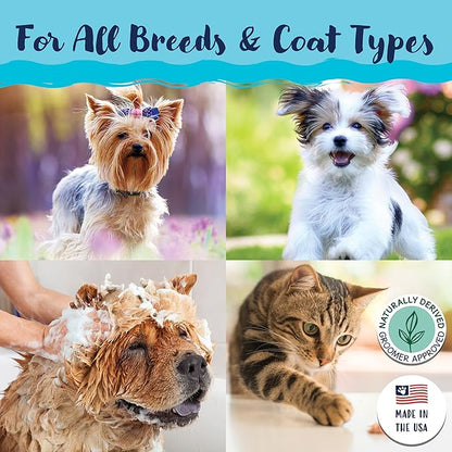 Bobbi Panter Dog Shampoo - Made in USA - All Natural Formula for Heavy Duty Deodorizing & Degreasing - Concentrated 25:1 for Professional Groomers - Fresh Clean Scent, 13 Oz (Case of 12)
