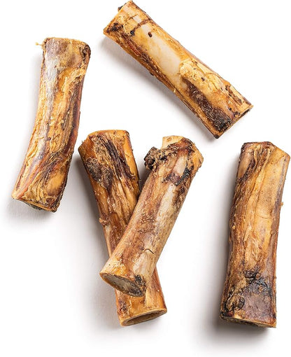 Jack&Pup Marrow Bones for Dogs, Long Lasting Dog Bones for Large Dogs, 6" Marrow Bone, Natural Beef Bone (6 Pack)