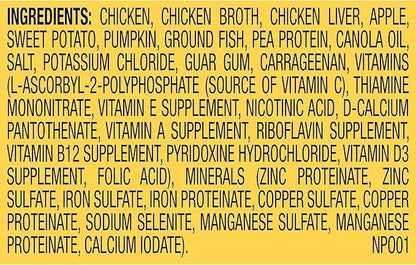 Nature’s Recipe Grain Free Wet Dog Food Chicken, Sweet Potato, and Pumpkin Recipe, 13 oz. Can (Pack of 12)