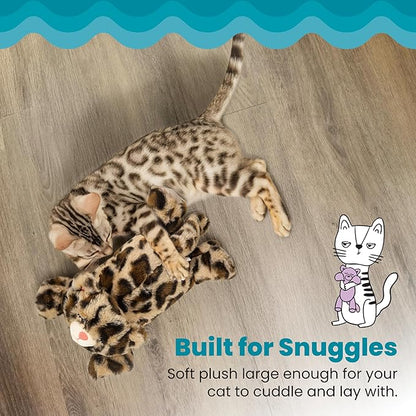 Catstages Calming Kitty Pal Cat Toy - Plush with Purring, Heartbeat, Warmth & Vibration for Anxiety Relief in Kittens and Cats