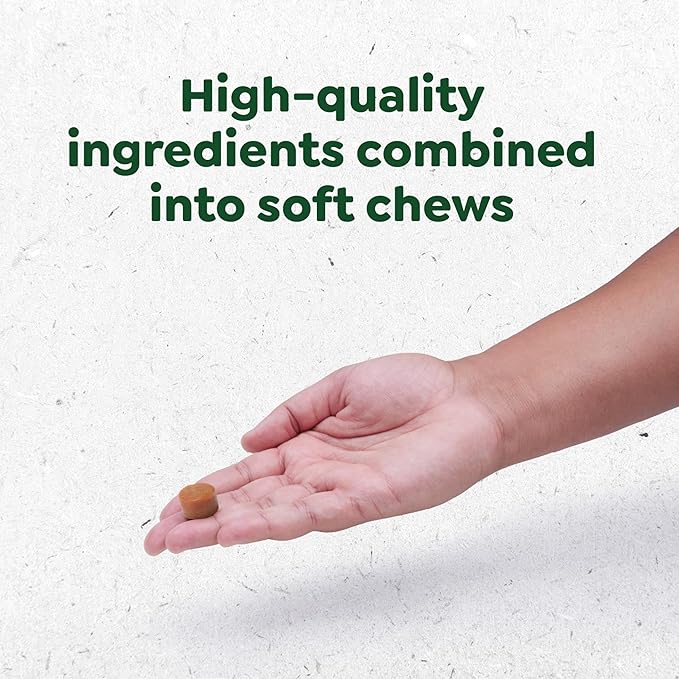 Greenies Supplements Hip and Joint Supplements for Dogs, Chicken Flavor, 6.08 oz. 30-Count