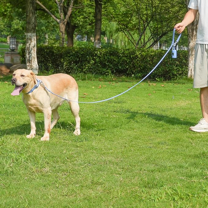 Waterproof Rubber Dog Collar, Odor-Resistant and Easy to Clean, Ideal for Daily Walks, Rainy Days, Swimming and Hiking, Fits Small Medium and Large Dogs