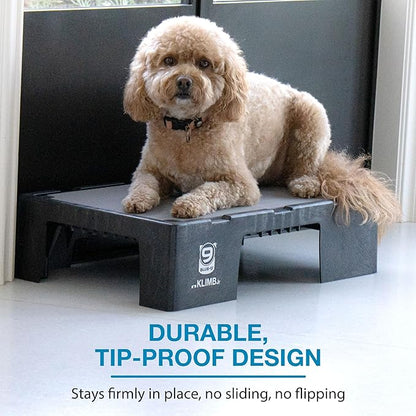 Blue-9 KLIMB Jr. Professionally Designed Dog Training Platform and DIY Guide for Behavior Basics, Made in The USA, Black