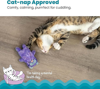 Catstages Purr Pillow Cat Toy – Plush Cat Toy with Touch-Activated Purr for Calming Cats & Kittens