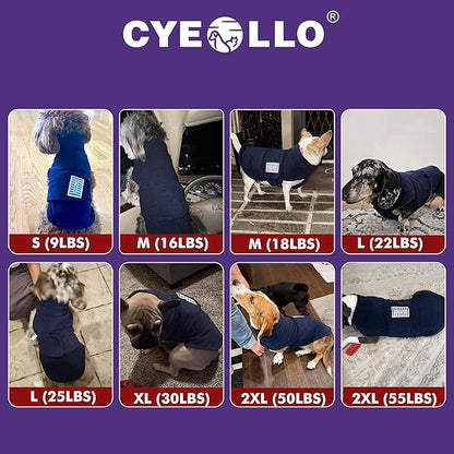 cyeollo Small Dog Sweater, Fleece Dog Sweaters Turtleneck Vest Soft Puppy Sweatshirt Stretchy Pet Fall Autumn Coat Warm Winter Clothes for Small Dogs Girl, Red L