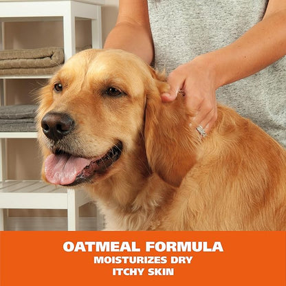 Wahl USA Pet Friendly Waterless No Rinse Shampoo for Animals - Coconut Lime Verbena Scent – Oatmeal Formula Cleans, Conditions, Detangles & Moisturizes Dogs Fur – 7.1 Oz - Model 820015A