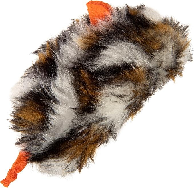 Instincts by SmartyKat 2-Pack Mouse 'N Mate Plush Refillable Cat Toys w/HappyNip Tube (Catnip & Silvervine) - Multicolor, 2-Pack