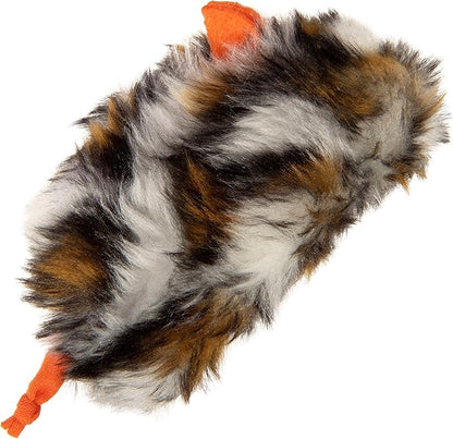Instincts by SmartyKat 2-Pack Mouse 'N Mate Plush Refillable Cat Toys w/HappyNip Tube (Catnip & Silvervine) - Multicolor, 2-Pack