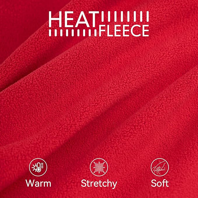 cyeollo Small Dog Sweater, Fleece Dog Sweaters Turtleneck Vest Soft Puppy Sweatshirt Stretchy Pet Fall Autumn Coat Warm Winter Clothes for Small Dogs Girl, Red L