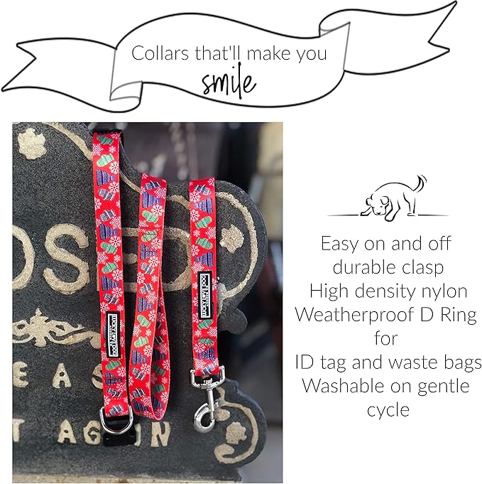 Lucky Love Dog Leash – Soft, Durable, and Comfortable Leash with Vibrant Patterns – Stylish and Long Lasting for Small, Medium, and Large Male and Female Dogs – Chilly, Large